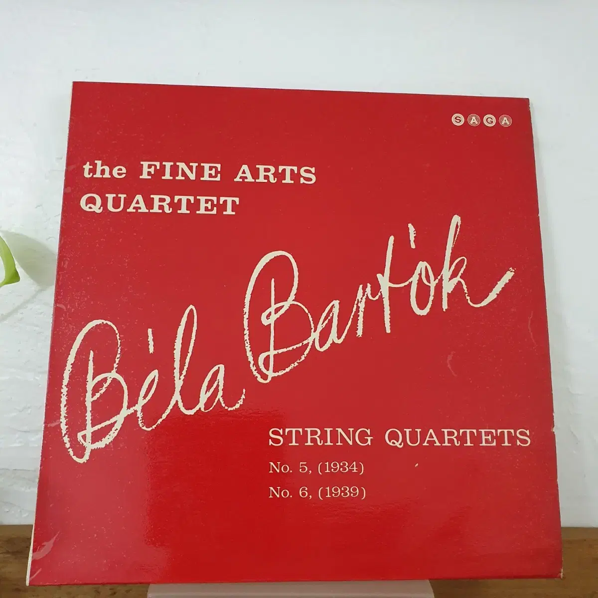 BARTOK STRING QUARTET No.5 No6 LP 1961